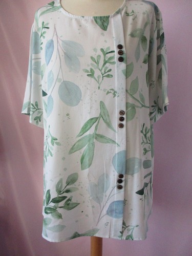 Top haut tunique fluide blanc - haut/tunique,